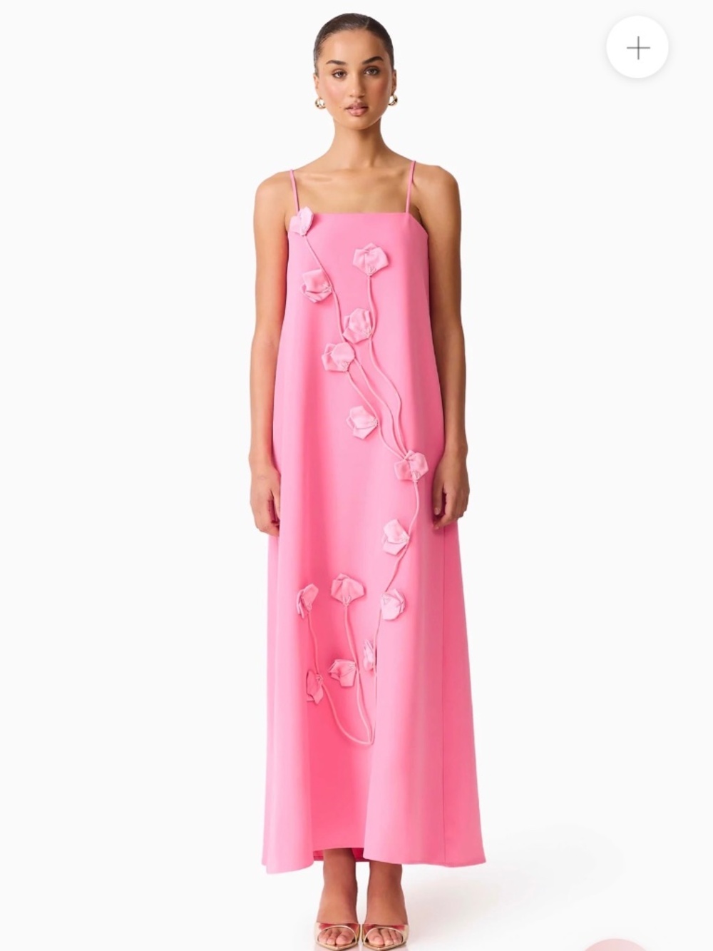 ELLIAT Nolana Floral Applique Gown